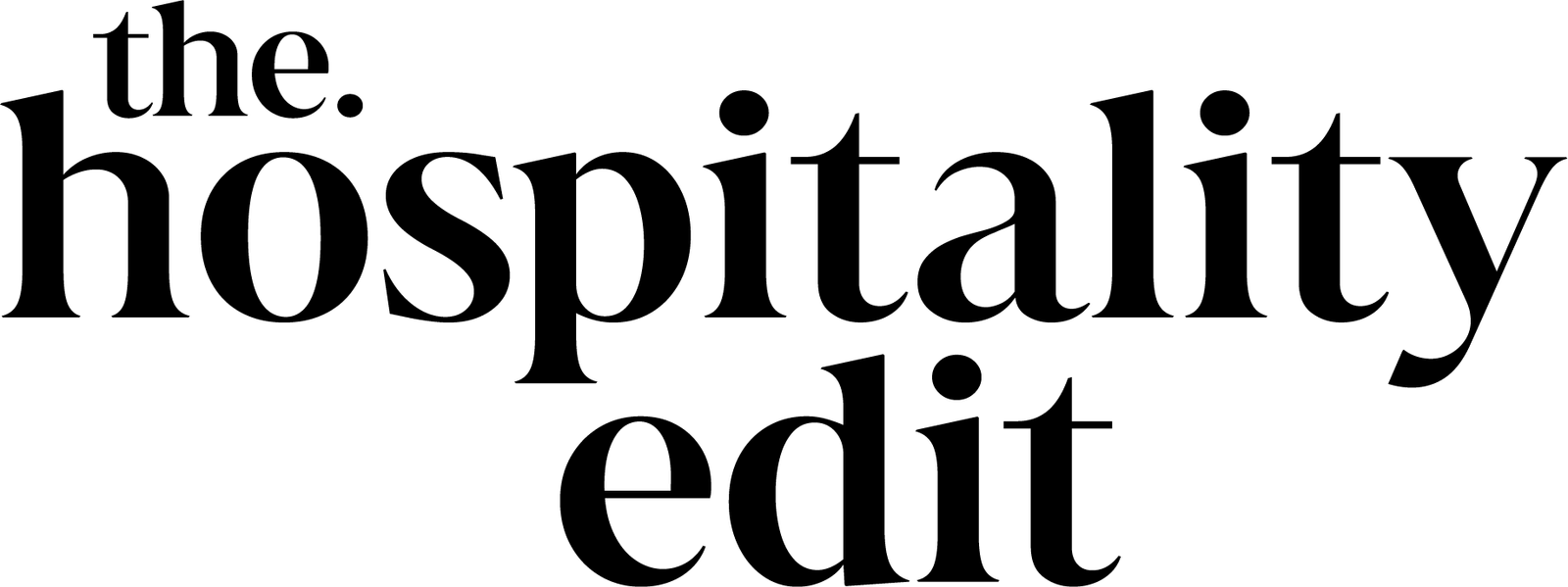 the. hospitality edit logo